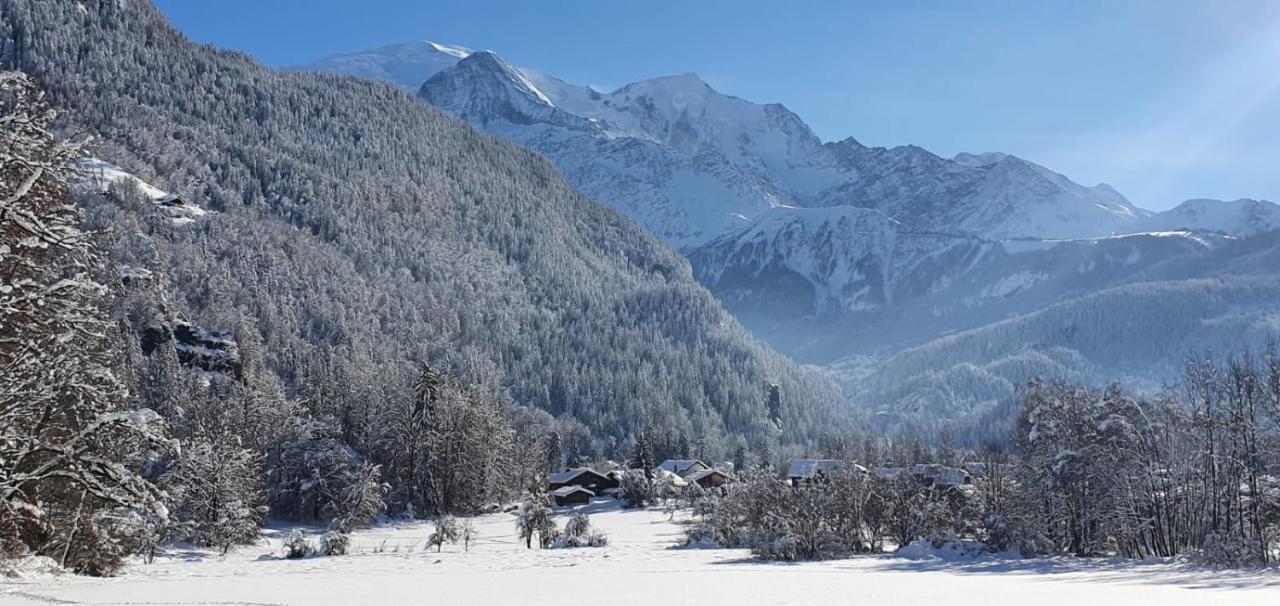 Magnifique Chalet Dans La Vallee De Chamonix Servoz Ngoại thất bức ảnh
