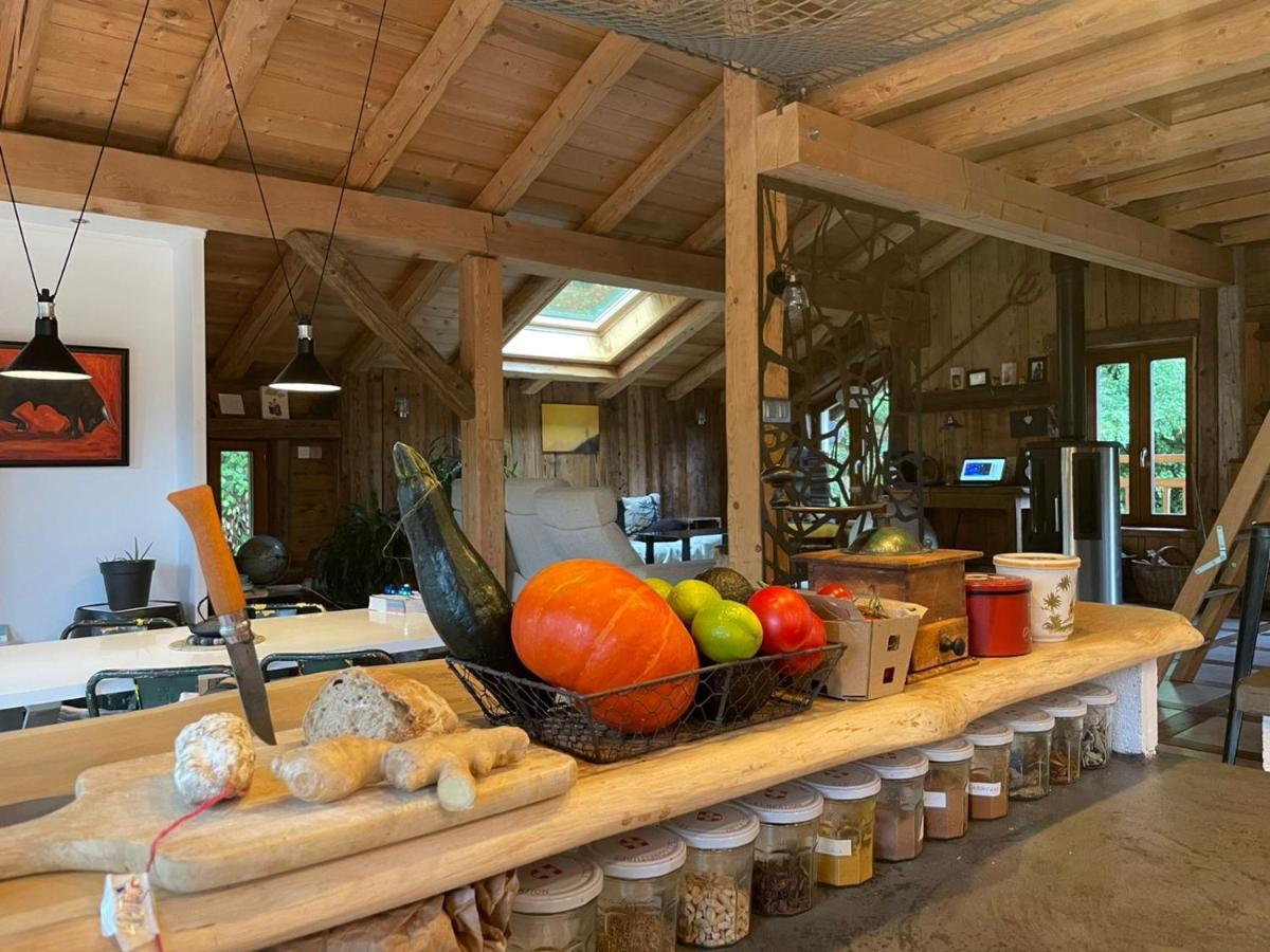 Magnifique Chalet Dans La Vallee De Chamonix Servoz Ngoại thất bức ảnh