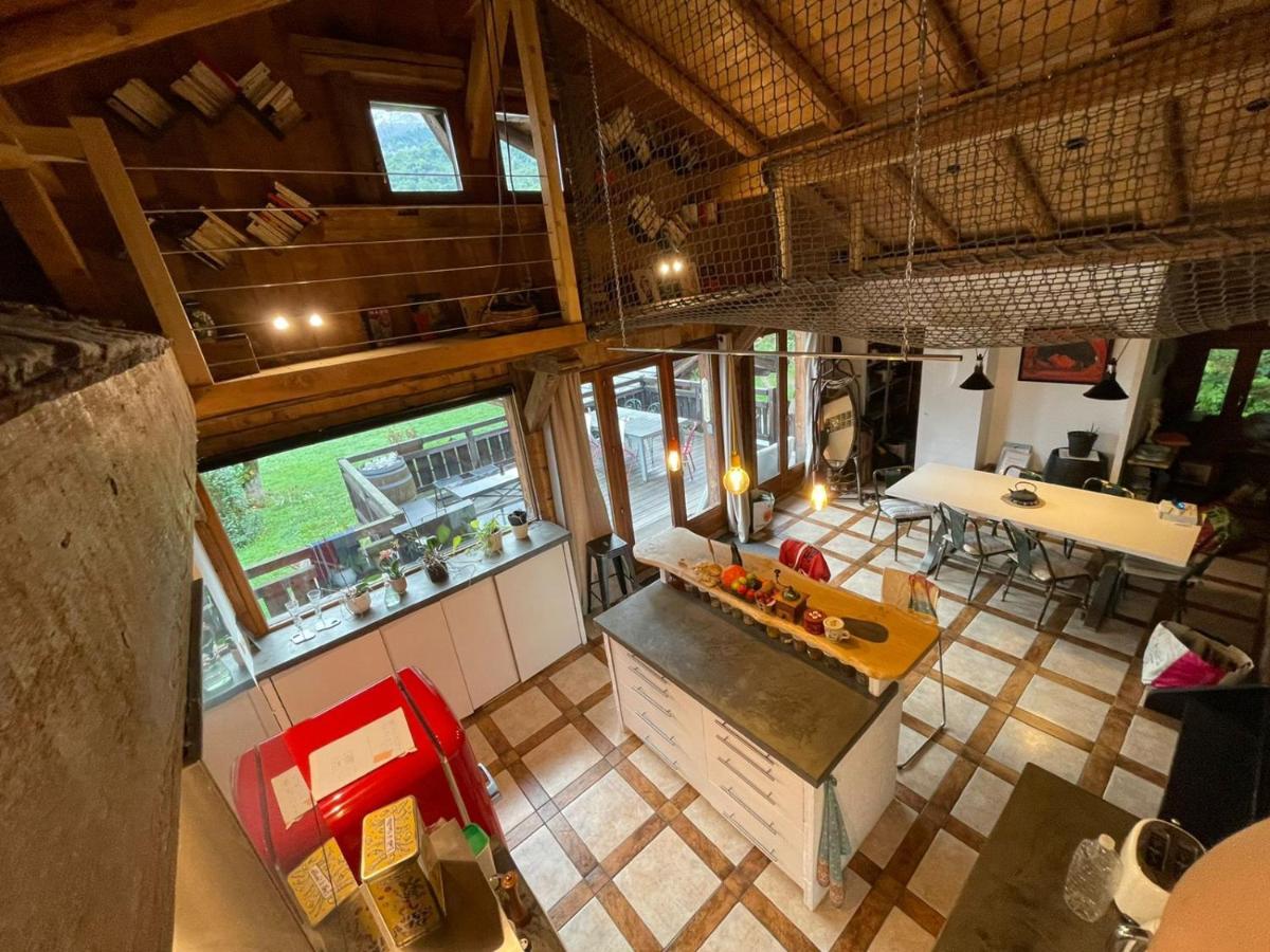 Magnifique Chalet Dans La Vallee De Chamonix Servoz Ngoại thất bức ảnh
