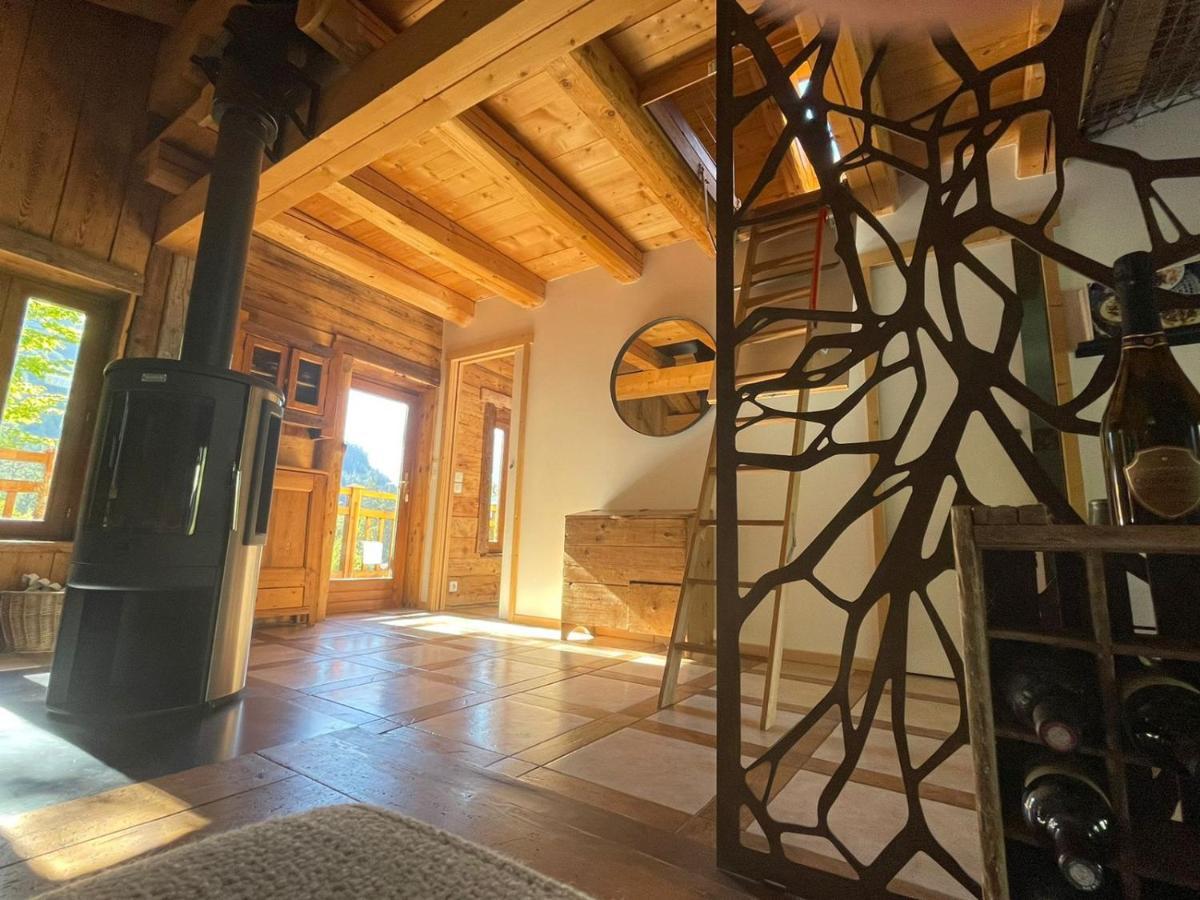 Magnifique Chalet Dans La Vallee De Chamonix Servoz Ngoại thất bức ảnh